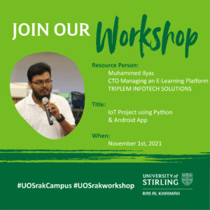 IoT Project using Python & Android App – UNIVERSITY OF STIRLING UAE